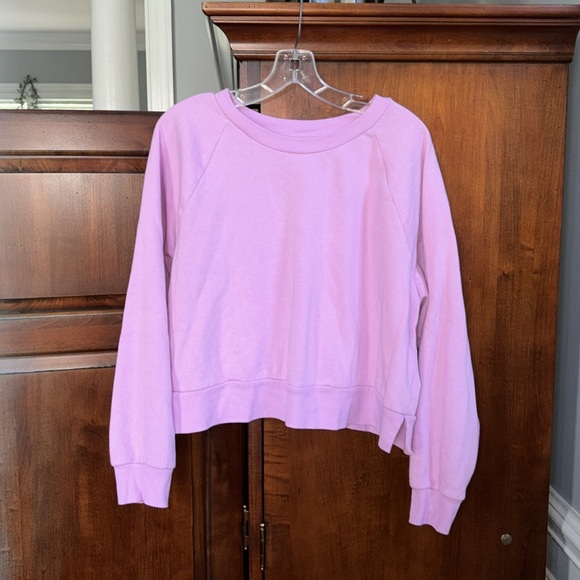 Colsie Cozy Fleece Lined Crewneck Sweatshirt - Picture 1 of 6
